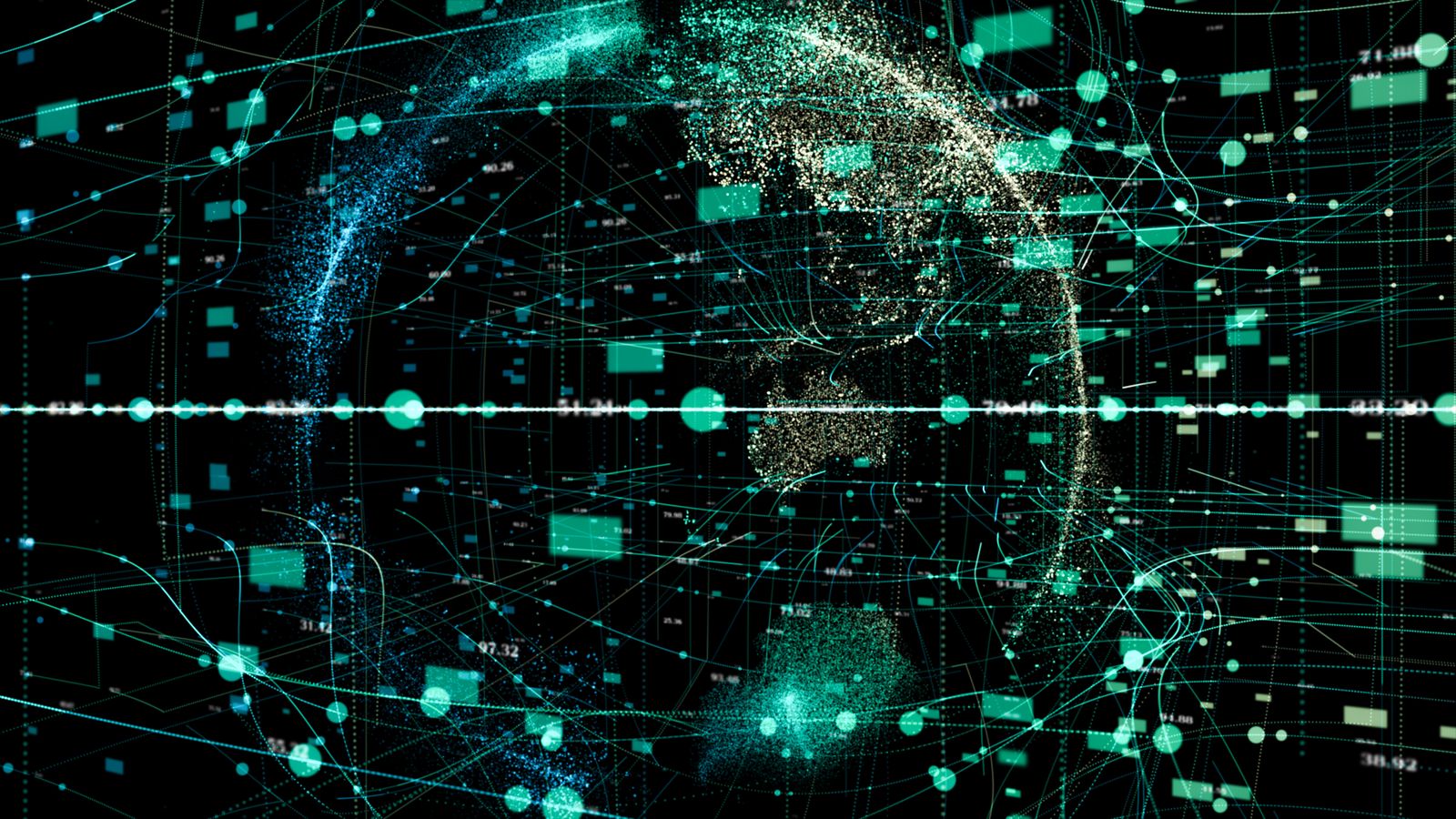 Global routing map showing BGP path announcements with RPKI validation status indicators